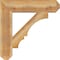 Ekena Millwork Balboa Craftsman Rough Sawn Bracket, Western Red Cedar, 6"W x 30"D x 30"H BKT06X30X30BOA04RWR - alternate 3